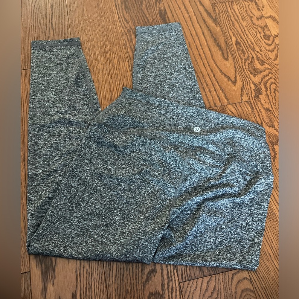 Lululemon Athletica Charcoal Workout Yoga Pants